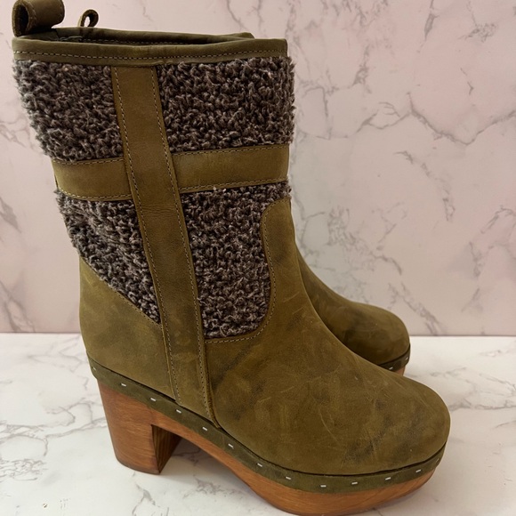 Five worlds Cordani Zyla Heeled Shearling boot size 6 - Picture 2 of 5